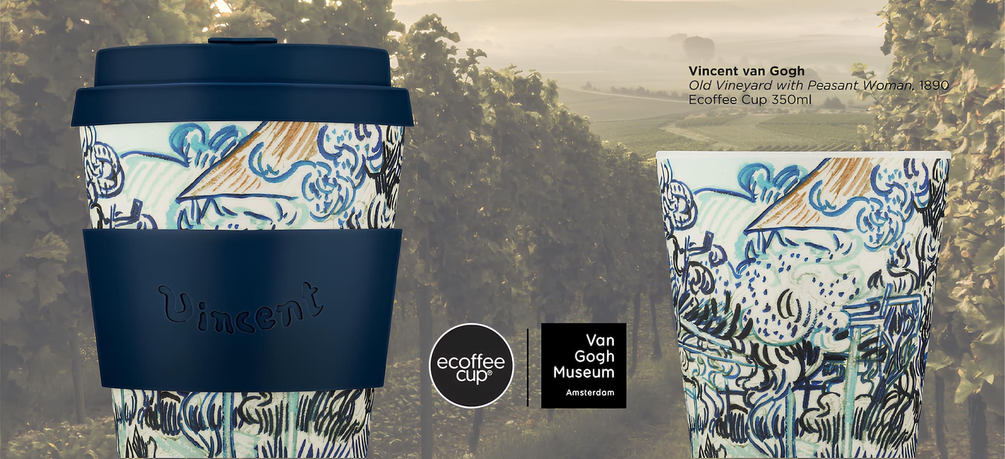 Művészet a kezedben – Van Gogh & William Morris kollekciók az Ecoffee Cup-tól
