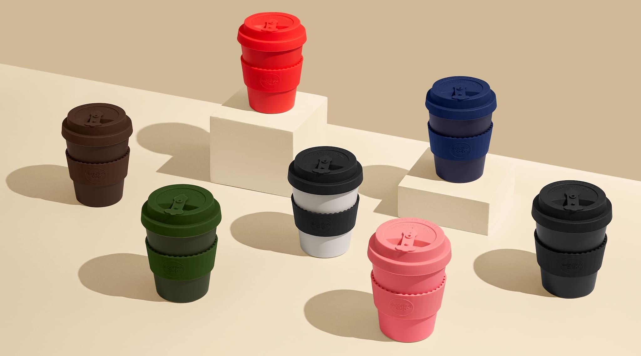 Ecoffee Cup – Solid Colour