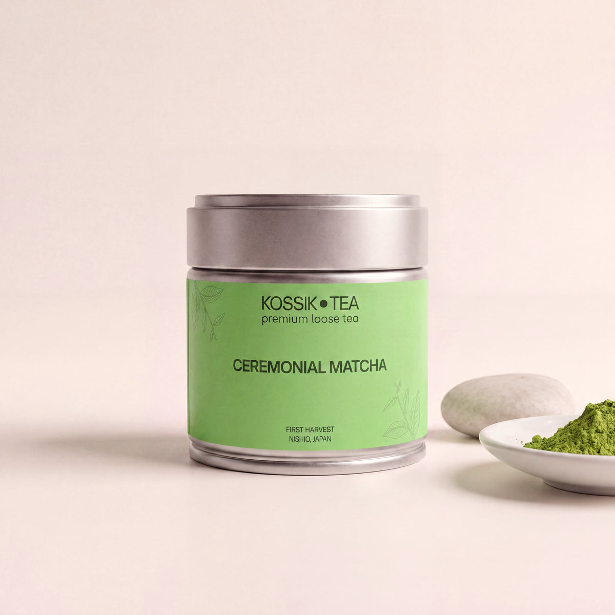 Ceremonial Matcha csomagolása – Kossik Tea & Coffee