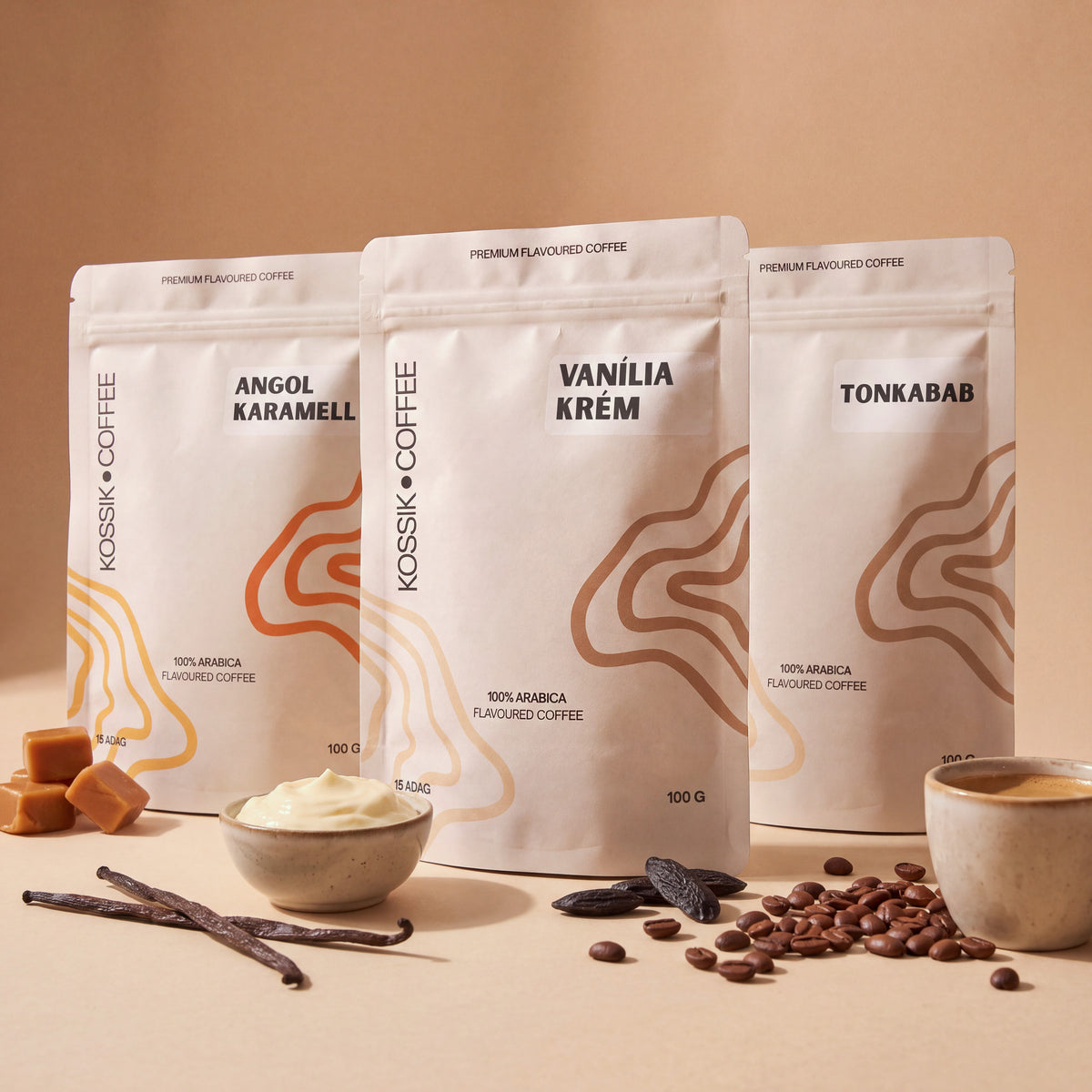 Dessert Trió – Kossik Tea & Coffee bundle