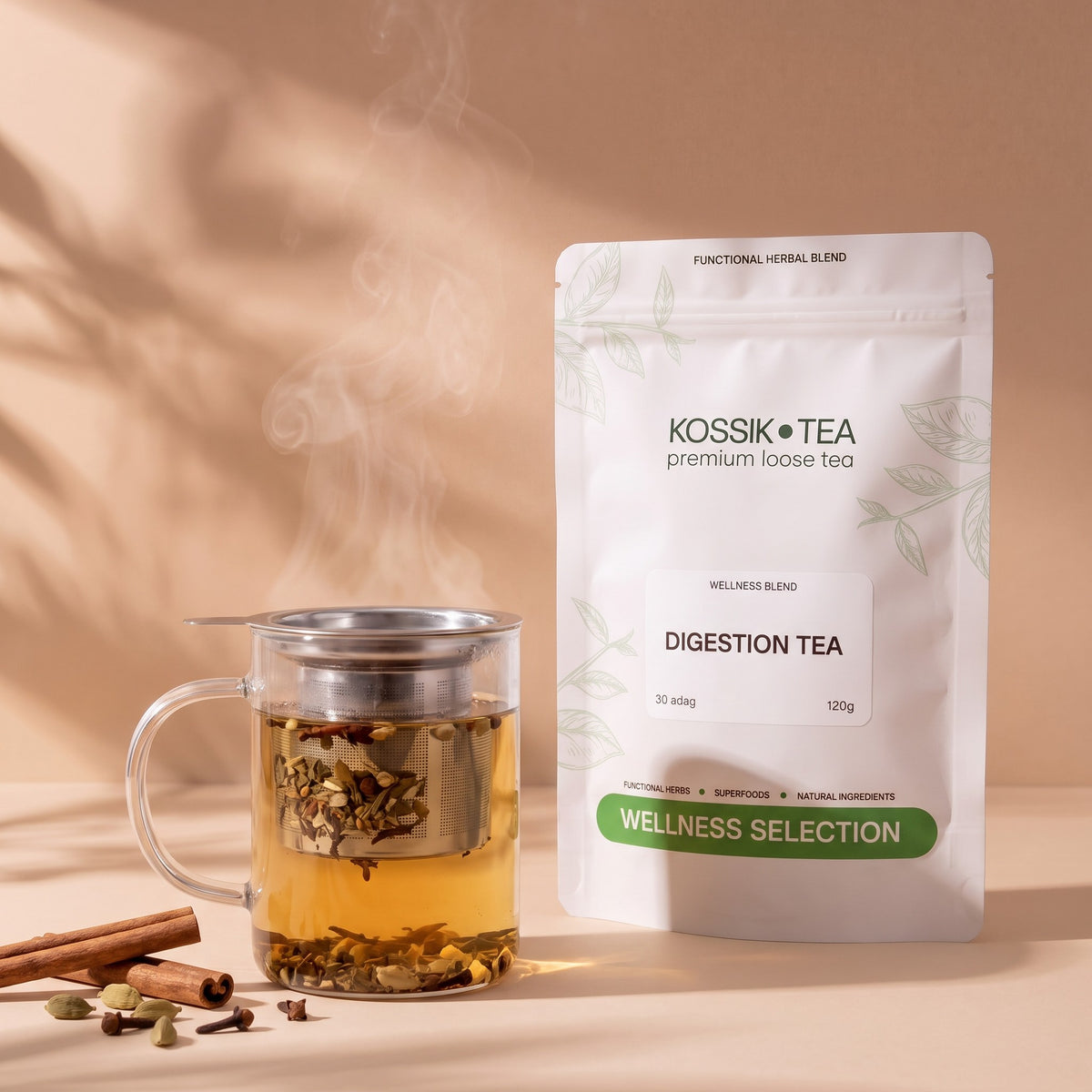 Digestion Tea – tasak és bögre