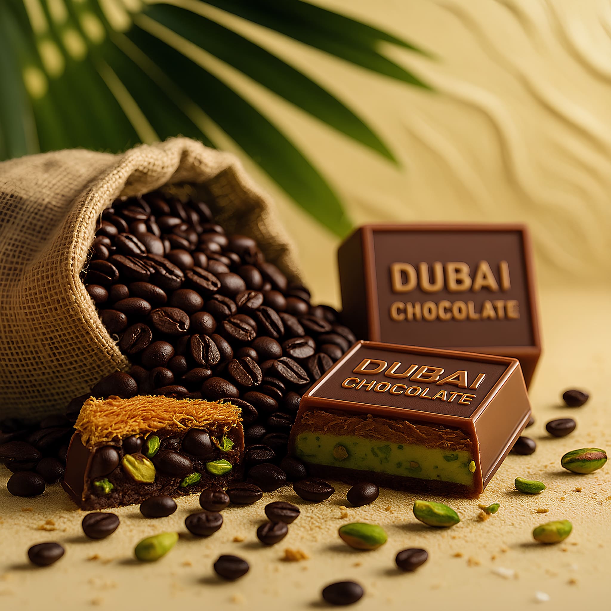 dubai csokoládé aromás 100% arabica kávé, többféle kiszerelésben: 100g, 250g, 500g, prémium minőségű termék