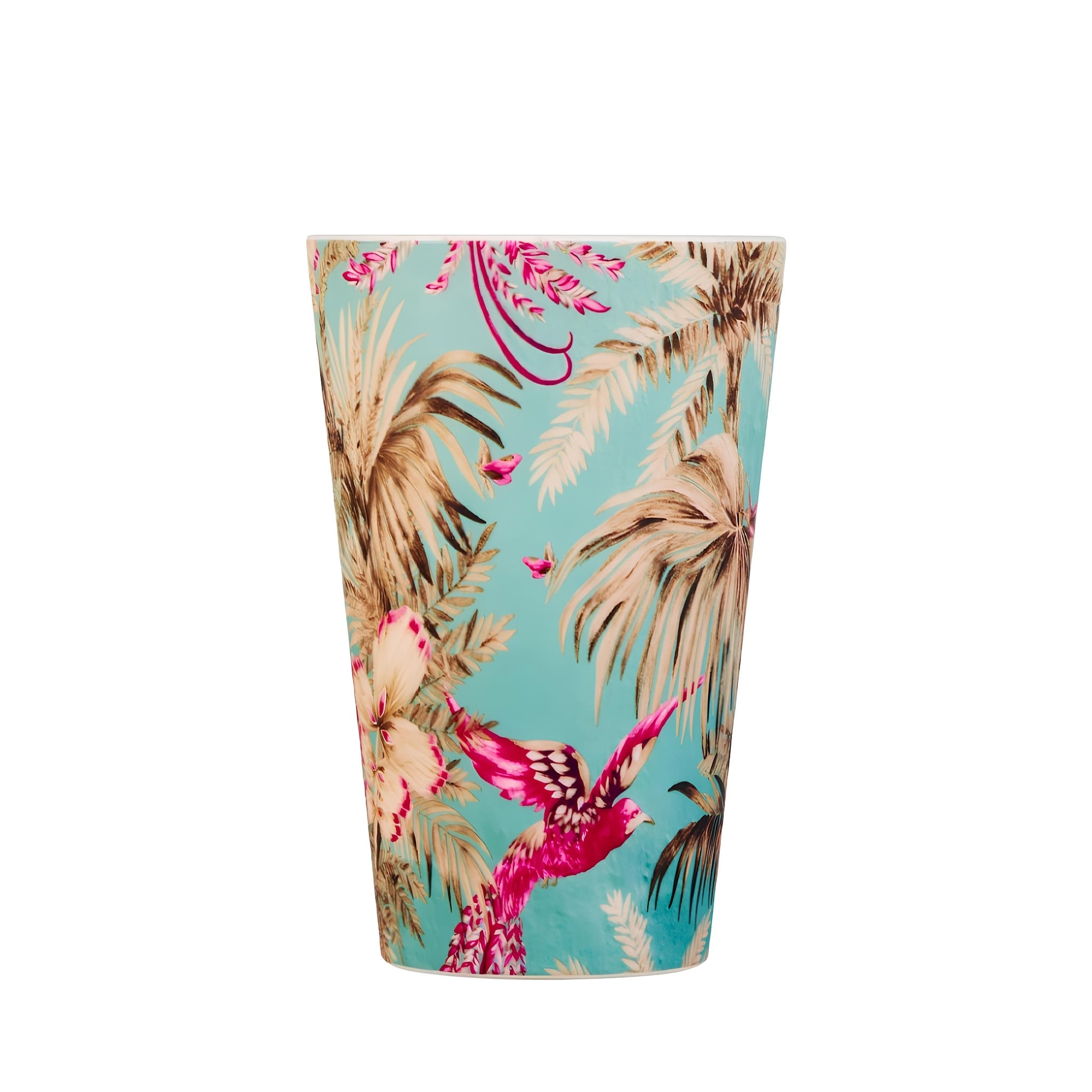 fenntartható ecoffee cup rancho aloha 400 ml mintás kávés pohár tető nélkül, környezetbarát kulacs alternatíva