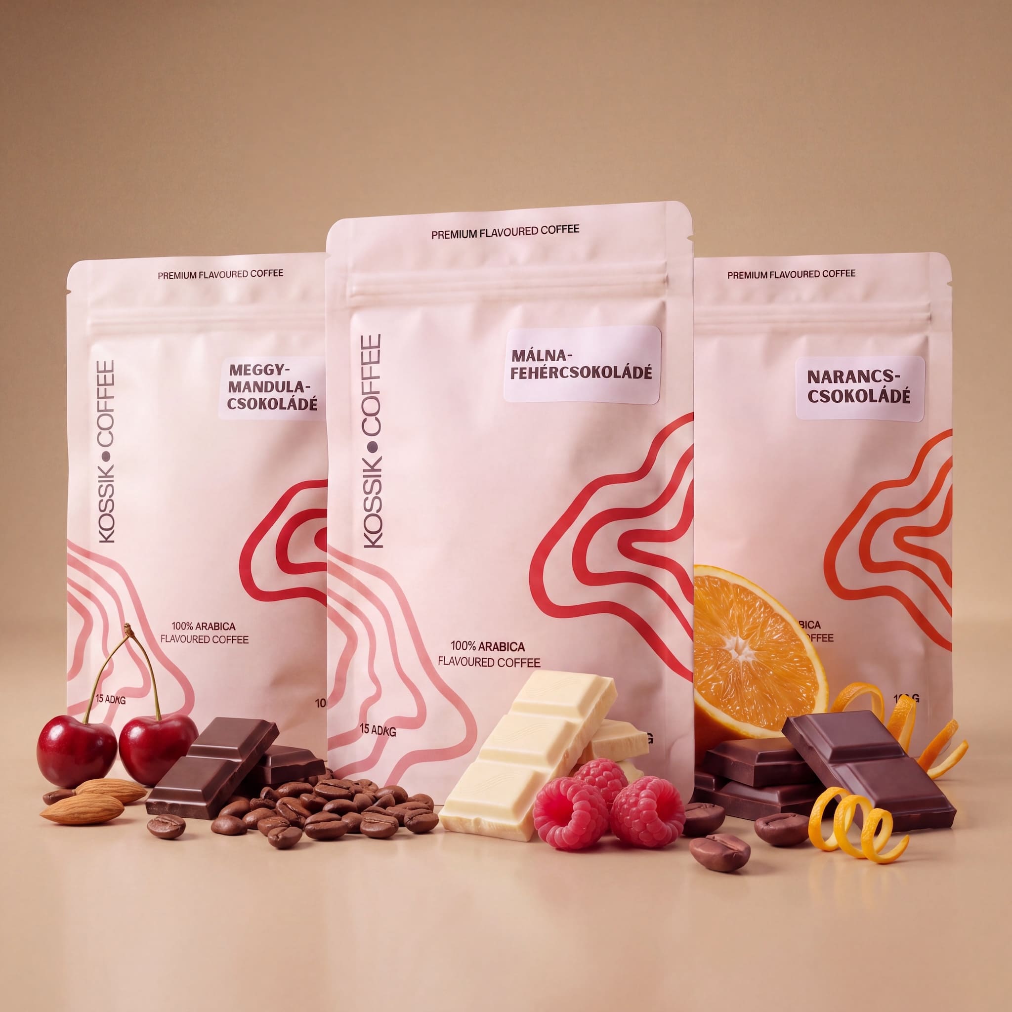 Gyümölcsös Trió – Kossik Tea & Coffee bundle