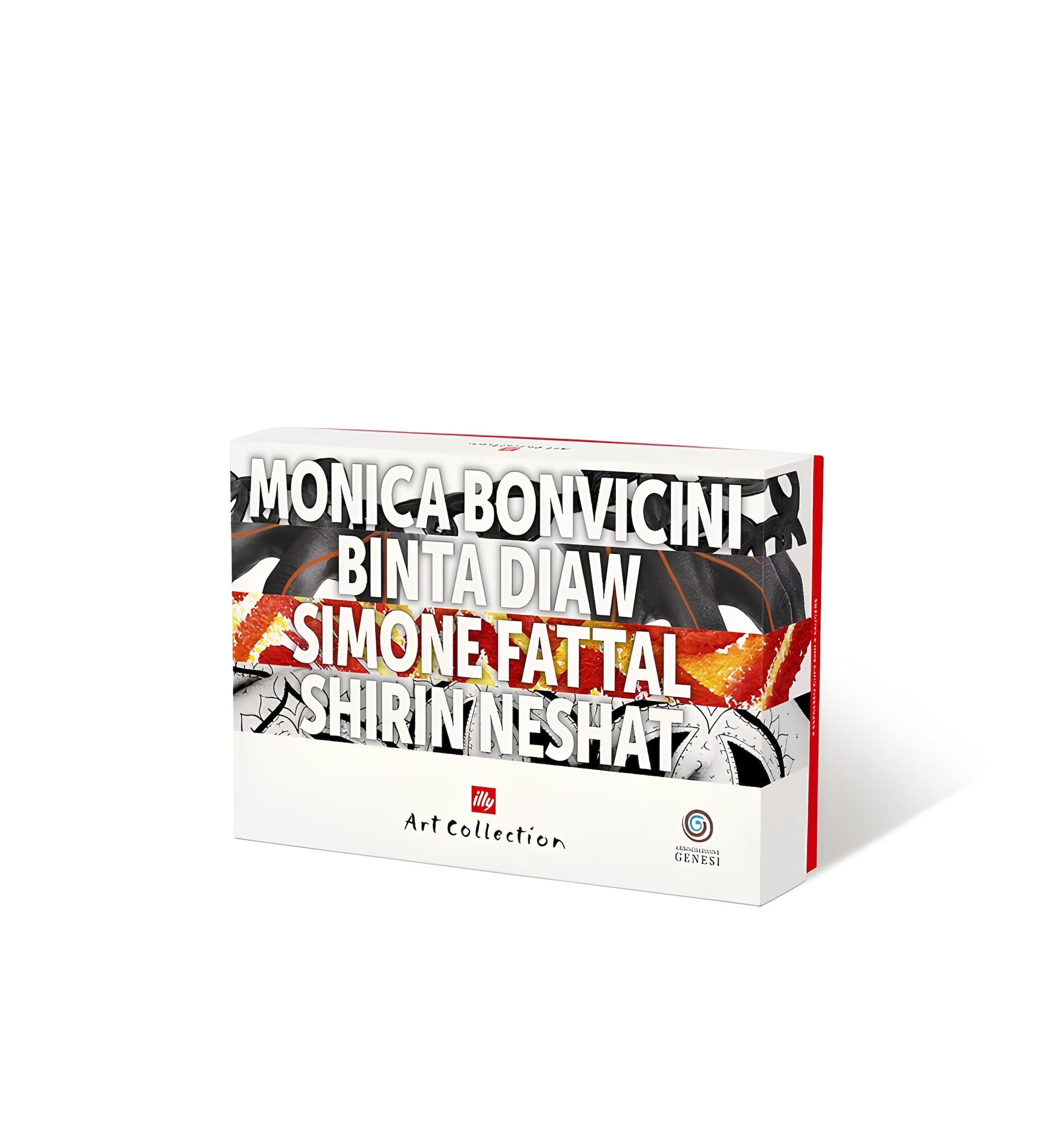 illy genesi espresso csésze szett díszdoboza művészi dizájnnal