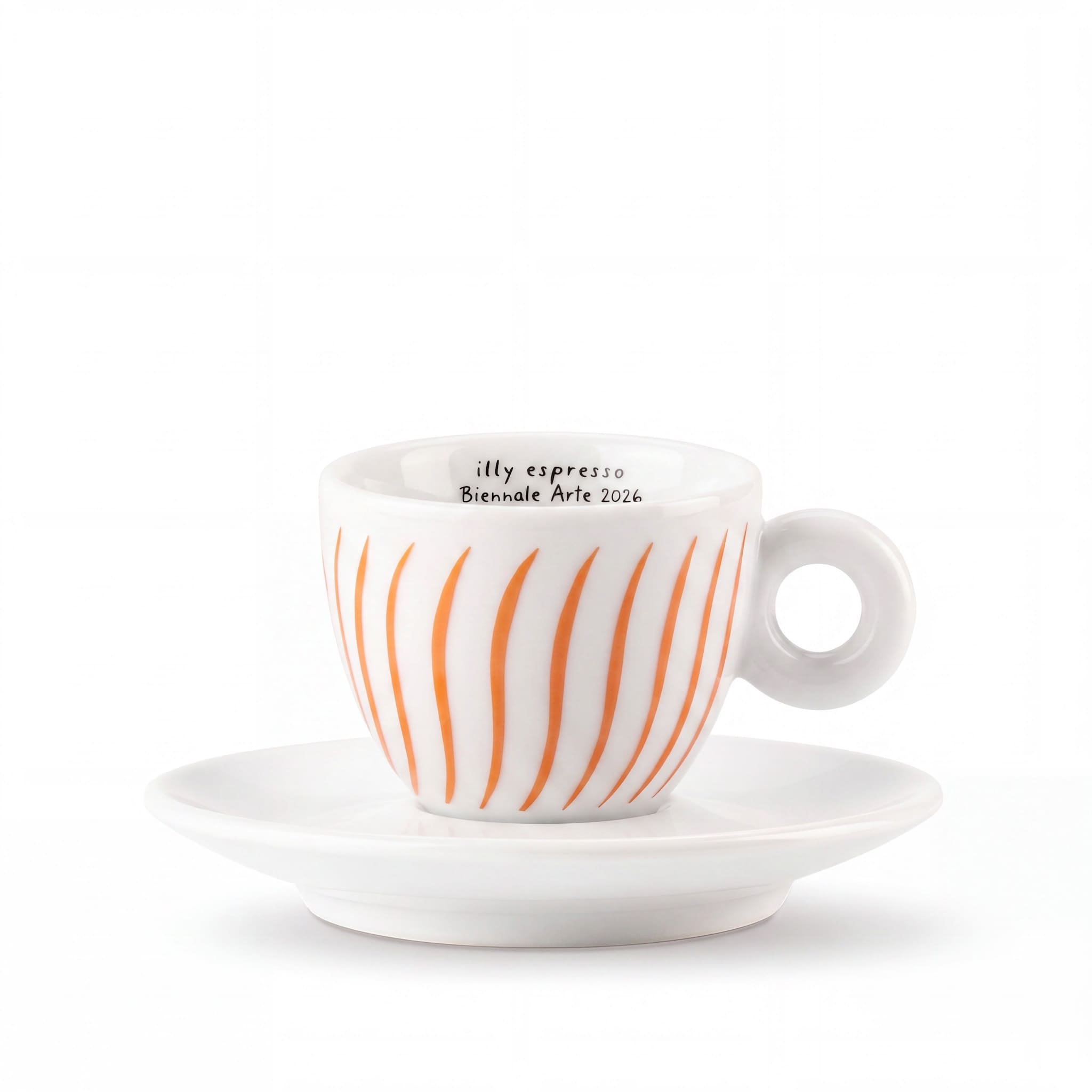 illy biennale arte 2026 espresso kávéscsésze limitált kiadás alátéttel
