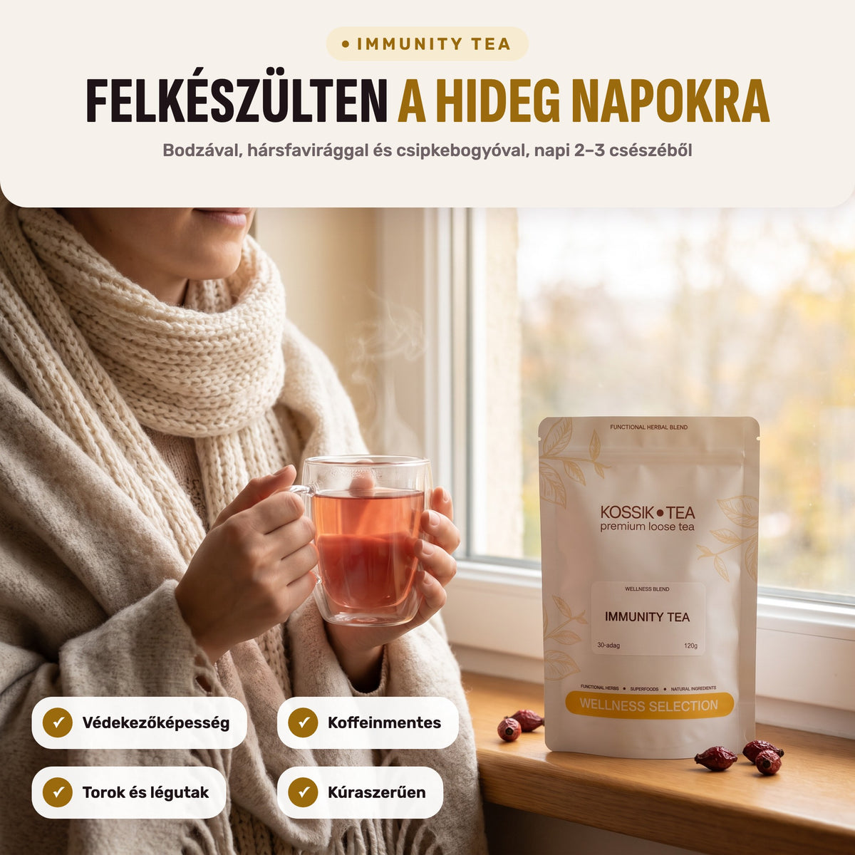 Immunity Tea – használat közben