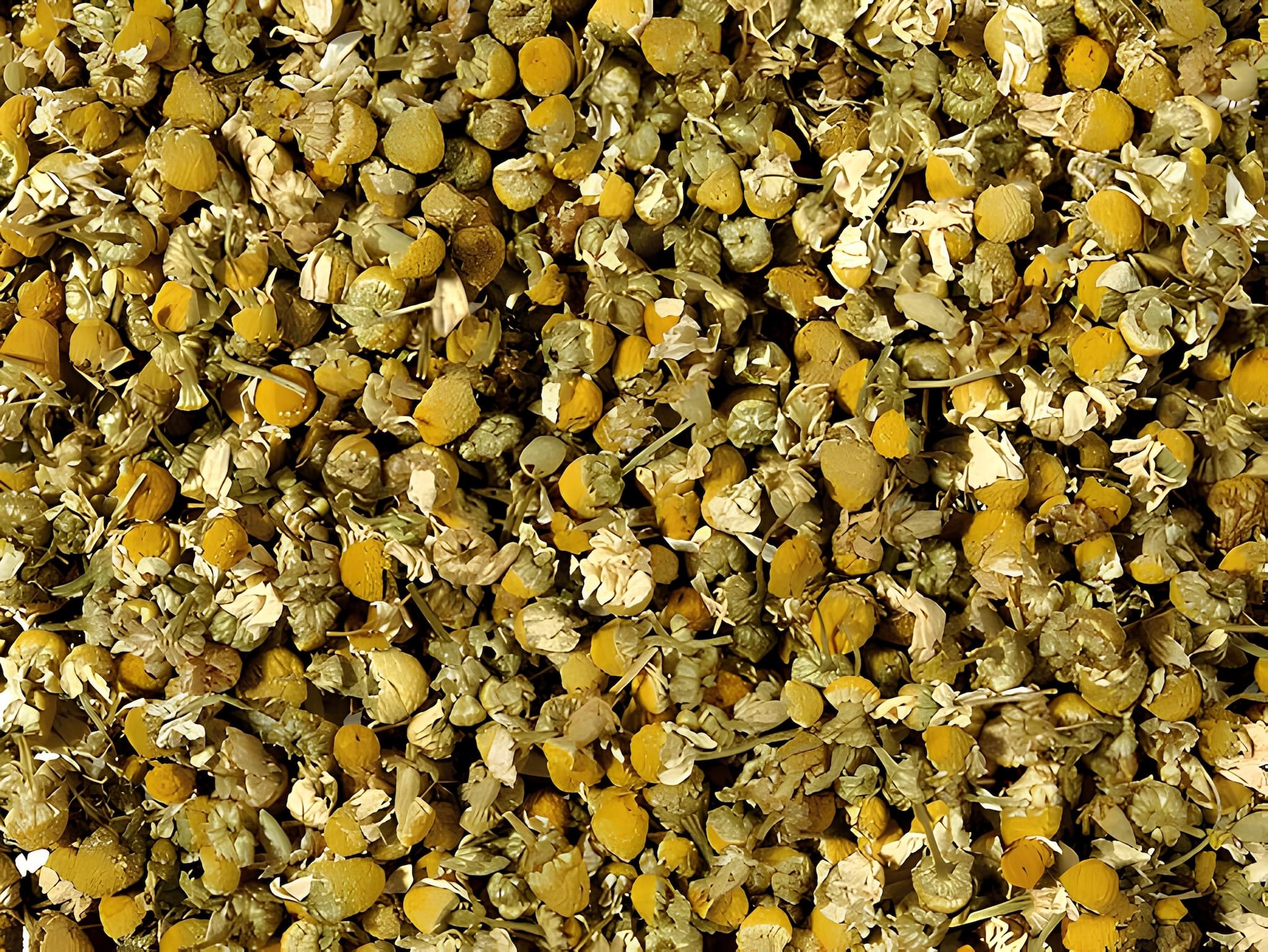 kamilla virág nyugtató koffeinmentes gyógynövény szálas tea, prémium minőség, 100g és 250g kiszerelésben