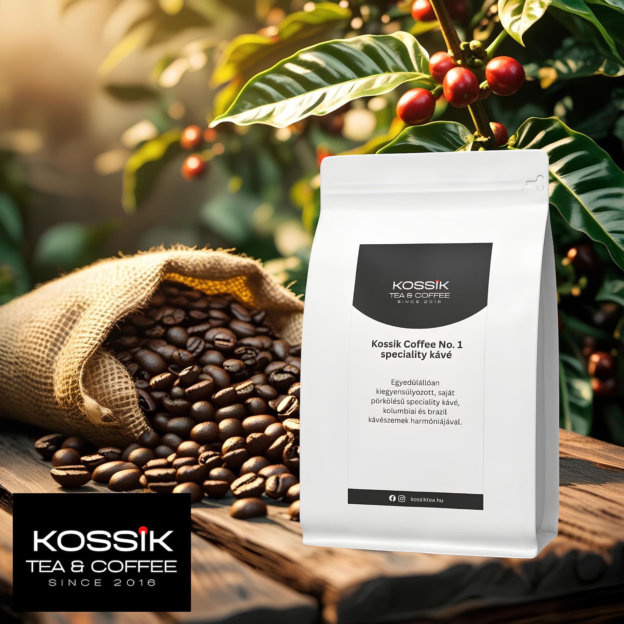 Kossik Coffee No. 1 speciality kávé