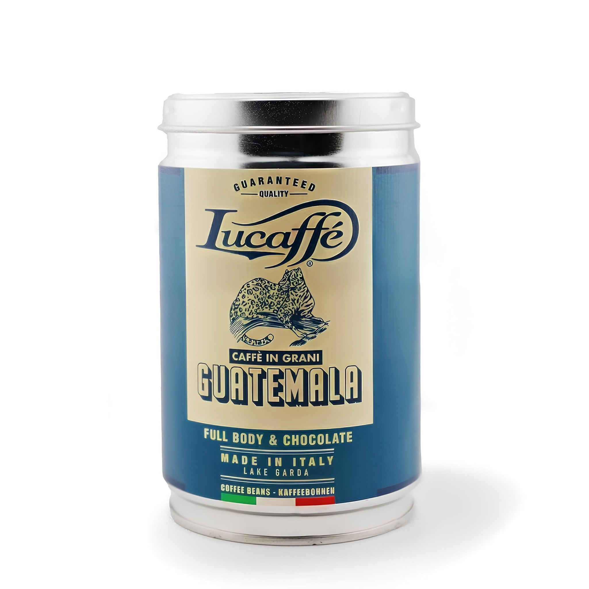 lucaffé guatemala 250 g szemes kávé fémdobozban, 100% arabica