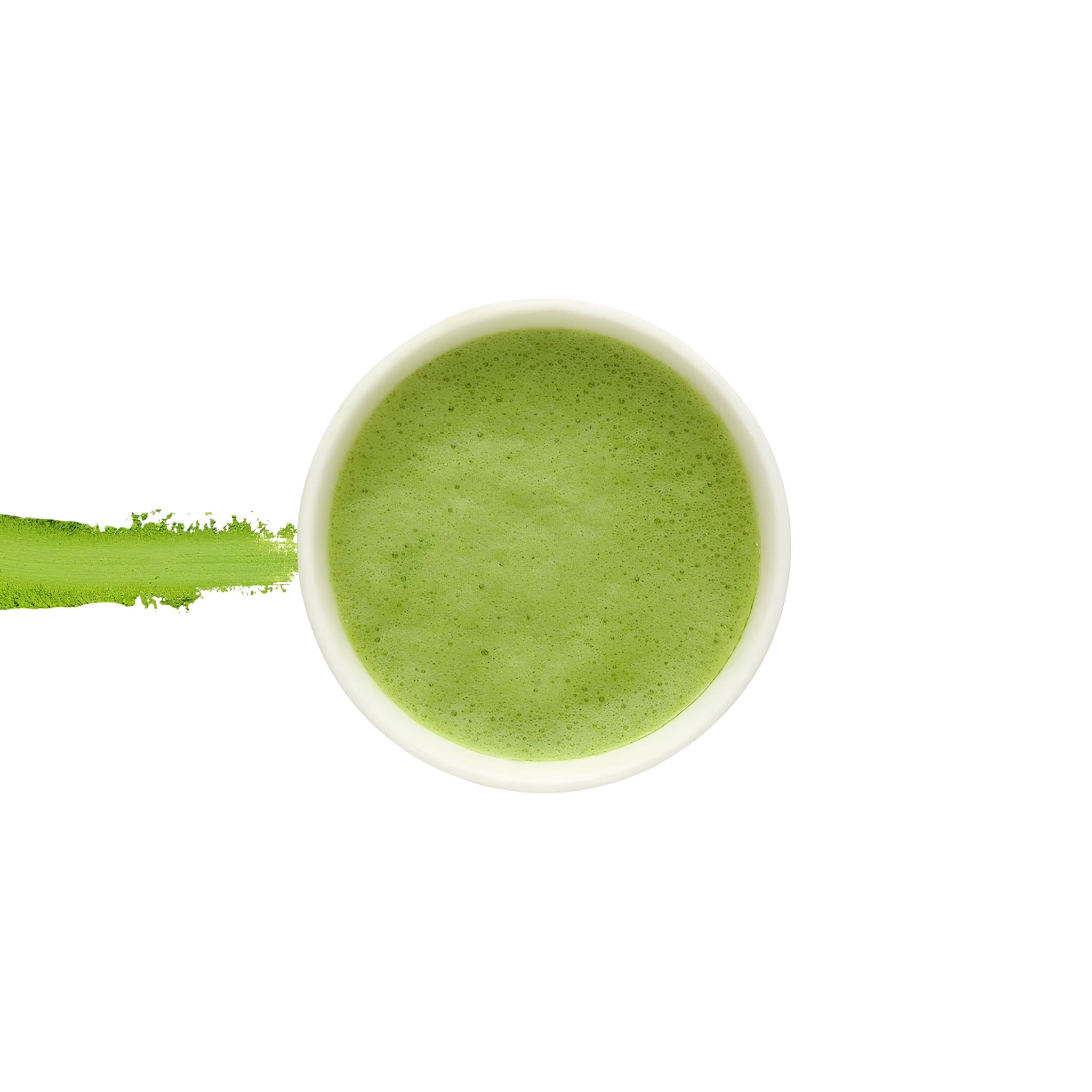 Golden Yamashiro Arany Szilánk japán matcha tea elkészítve, krémes és édeskés ízvilágú prémium Uji matcha