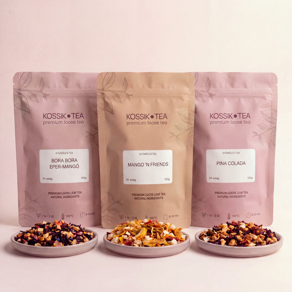 Nyári Trió – Kossik Tea & Coffee bundle