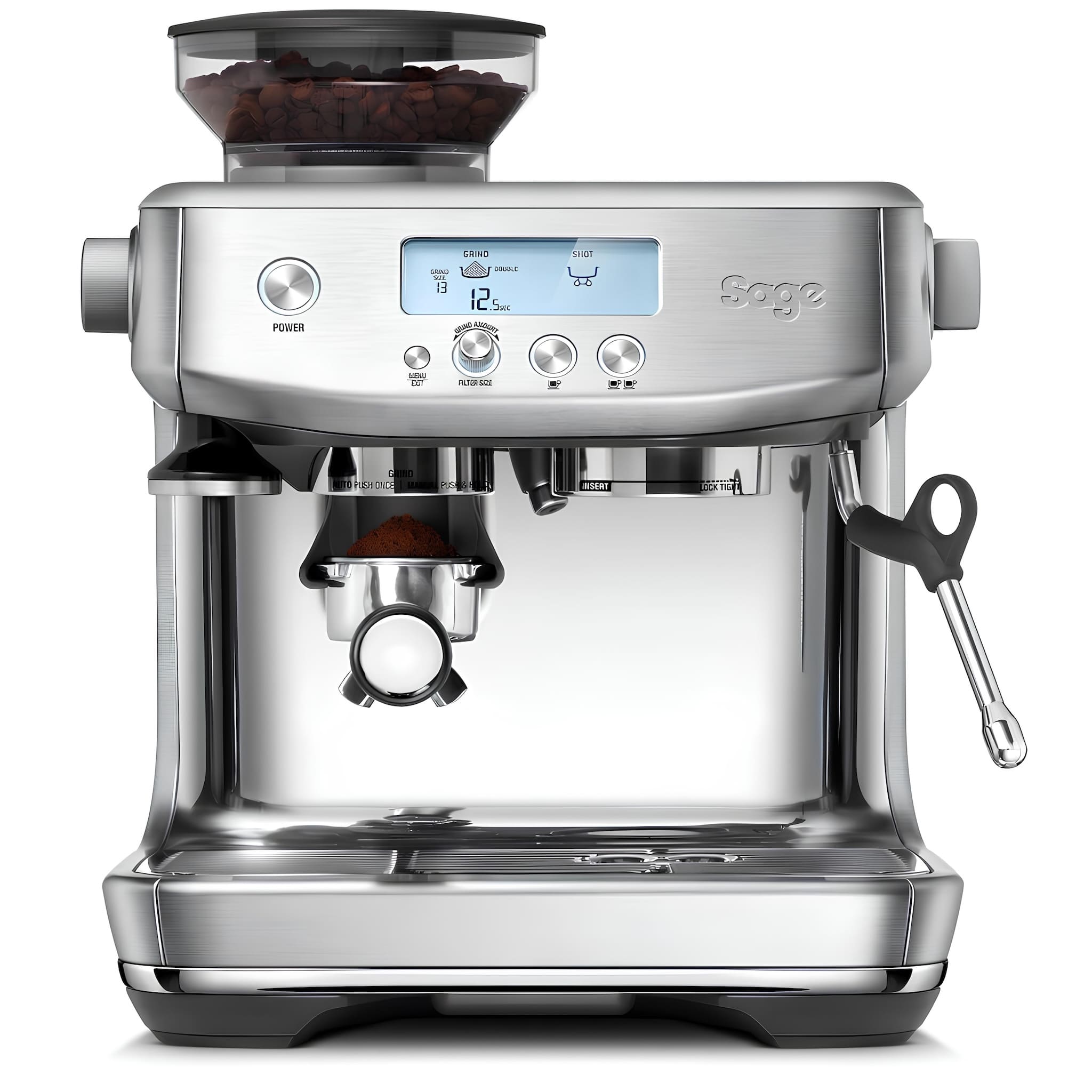 sage the barista pro karos kávéfőző beépített darálóval
