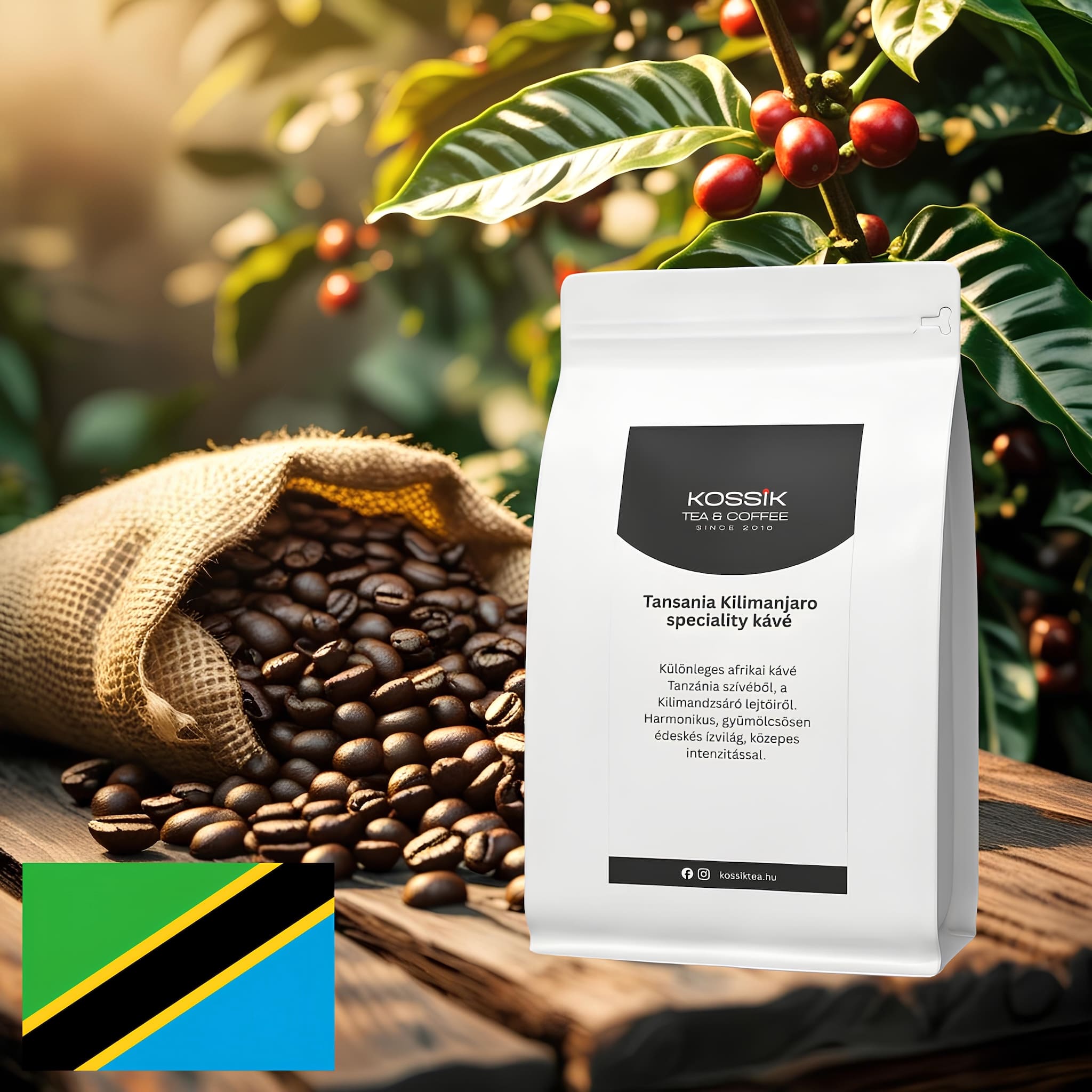 Tansania Kilimanjaro speciality kávé