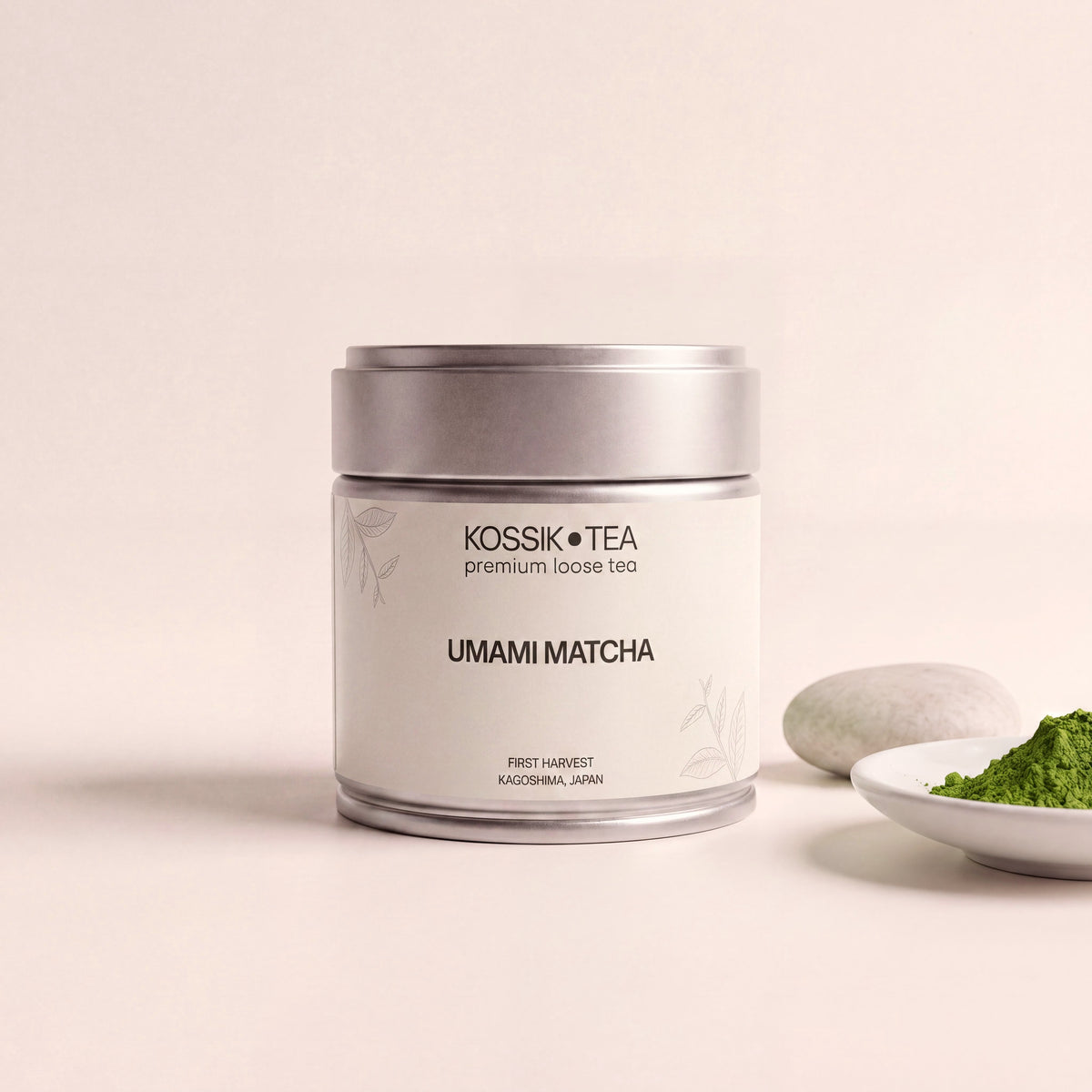 Umami Matcha csomagolása – Kossik Tea & Coffee