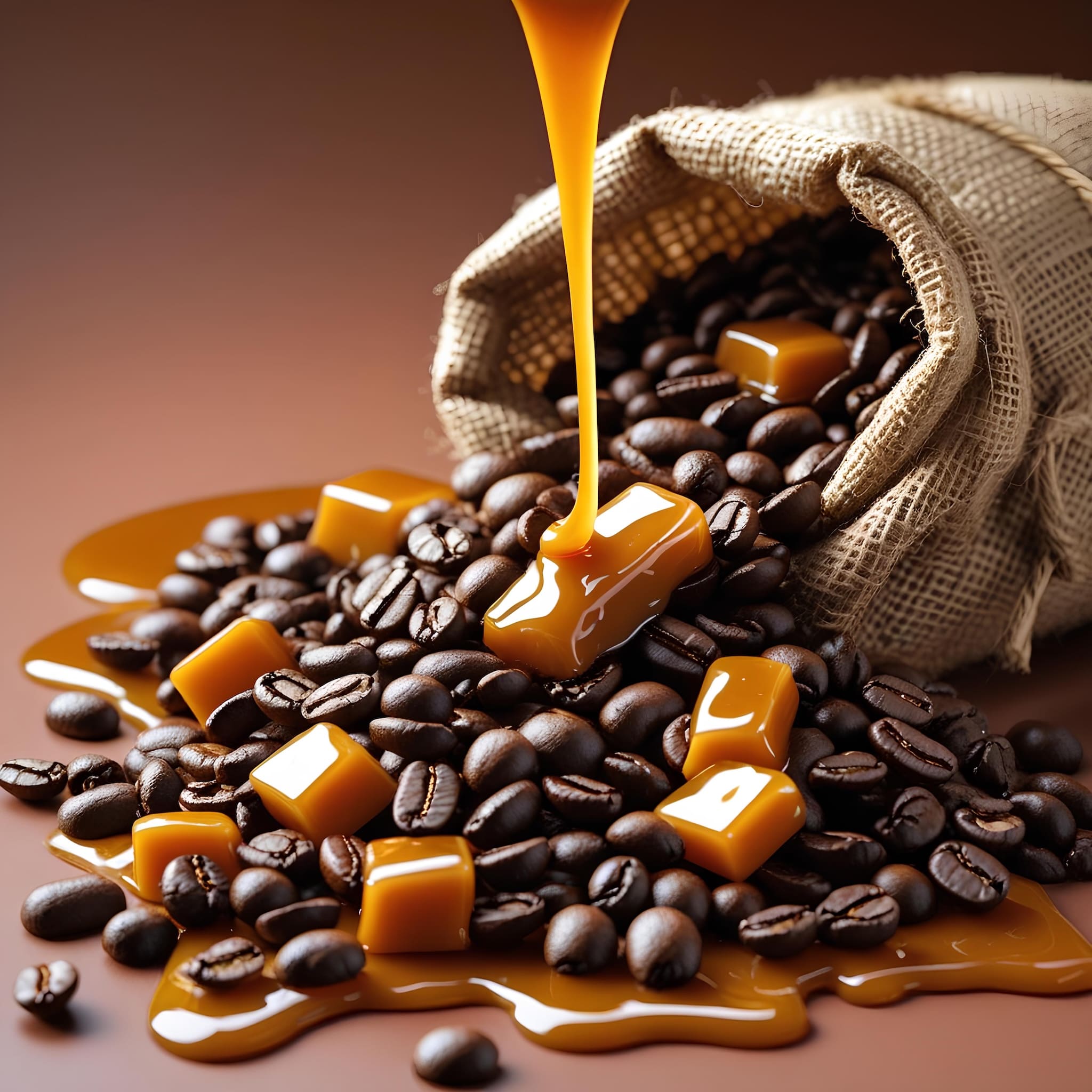 angol karamell aromával készült 100% arabica kávé, elérhető 100g, 250g és 500g kiszerelésben, prémium minőségű