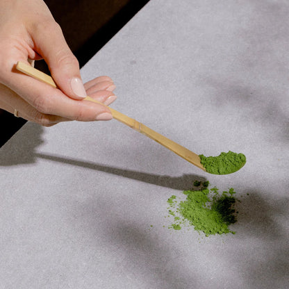 Chashaku Bambusz Matcha kanál