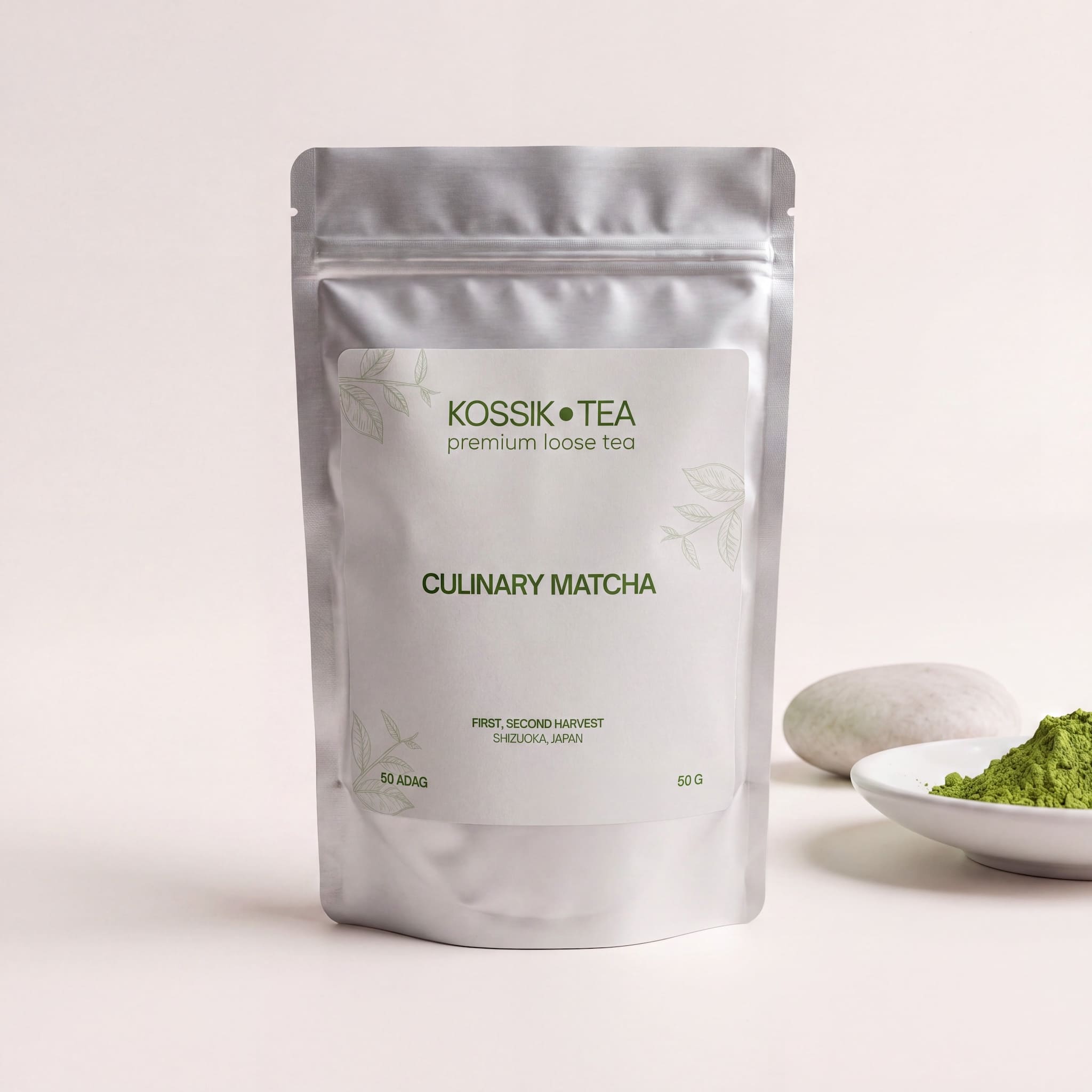 Culinary Matcha csomagolása – Kossik Tea & Coffee
