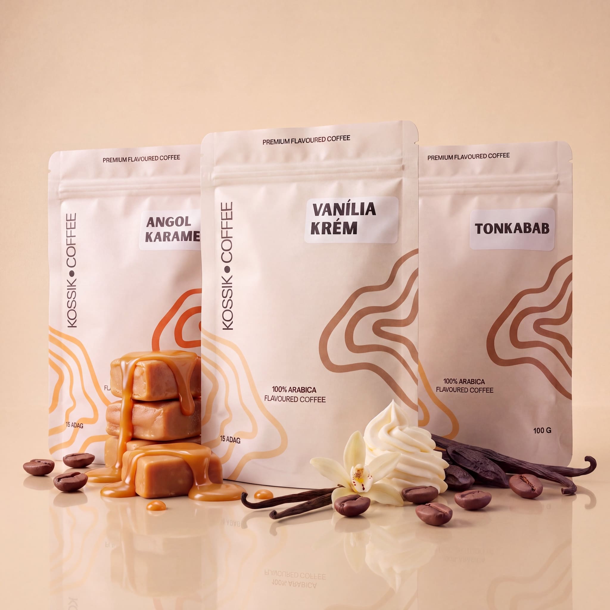 Dessert Trió – Kossik Tea & Coffee bundle