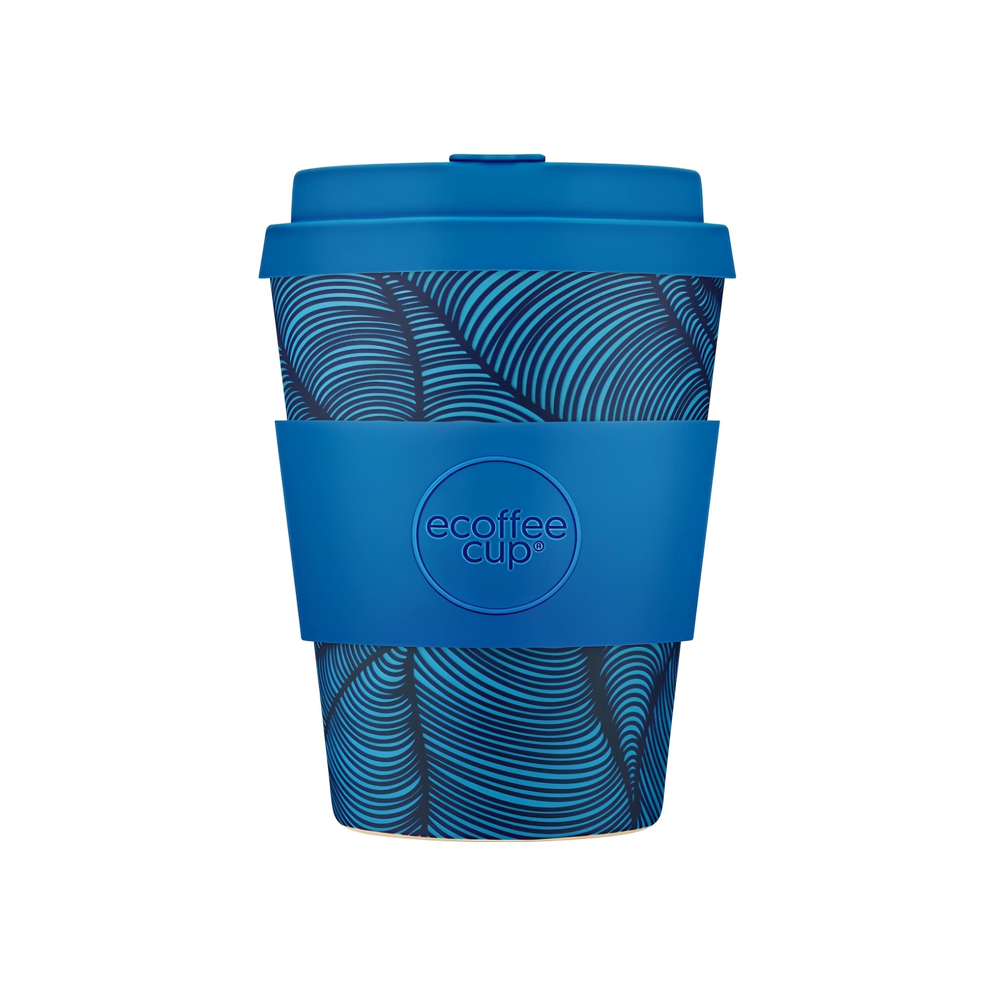 ecoffee cup dotonbori 350 ml mintás kávés pohár tetővel, újrahasználható és fenntartható