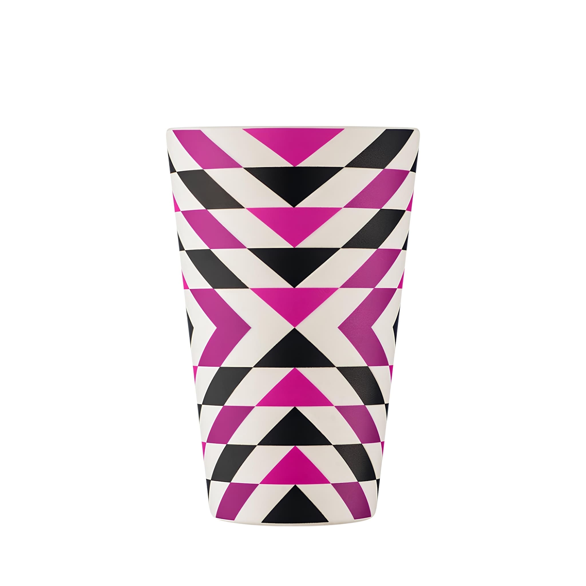 fenntartható ecoffee cup fancy wang mintás kávés pohár 400 ml tető nélkül, környezetbarát termosz alternatíva