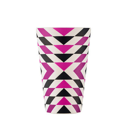 fenntartható ecoffee cup fancy wang mintás kávés pohár 400 ml tető nélkül, környezetbarát termosz alternatíva
