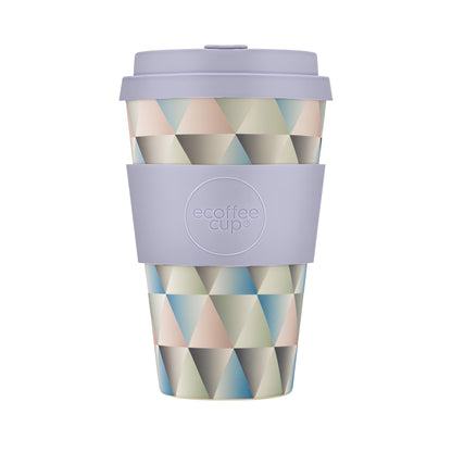ecoffee cup shandor 400 ml mintás kávés pohár tetővel, környezetbarát és újrahasználható kulacs