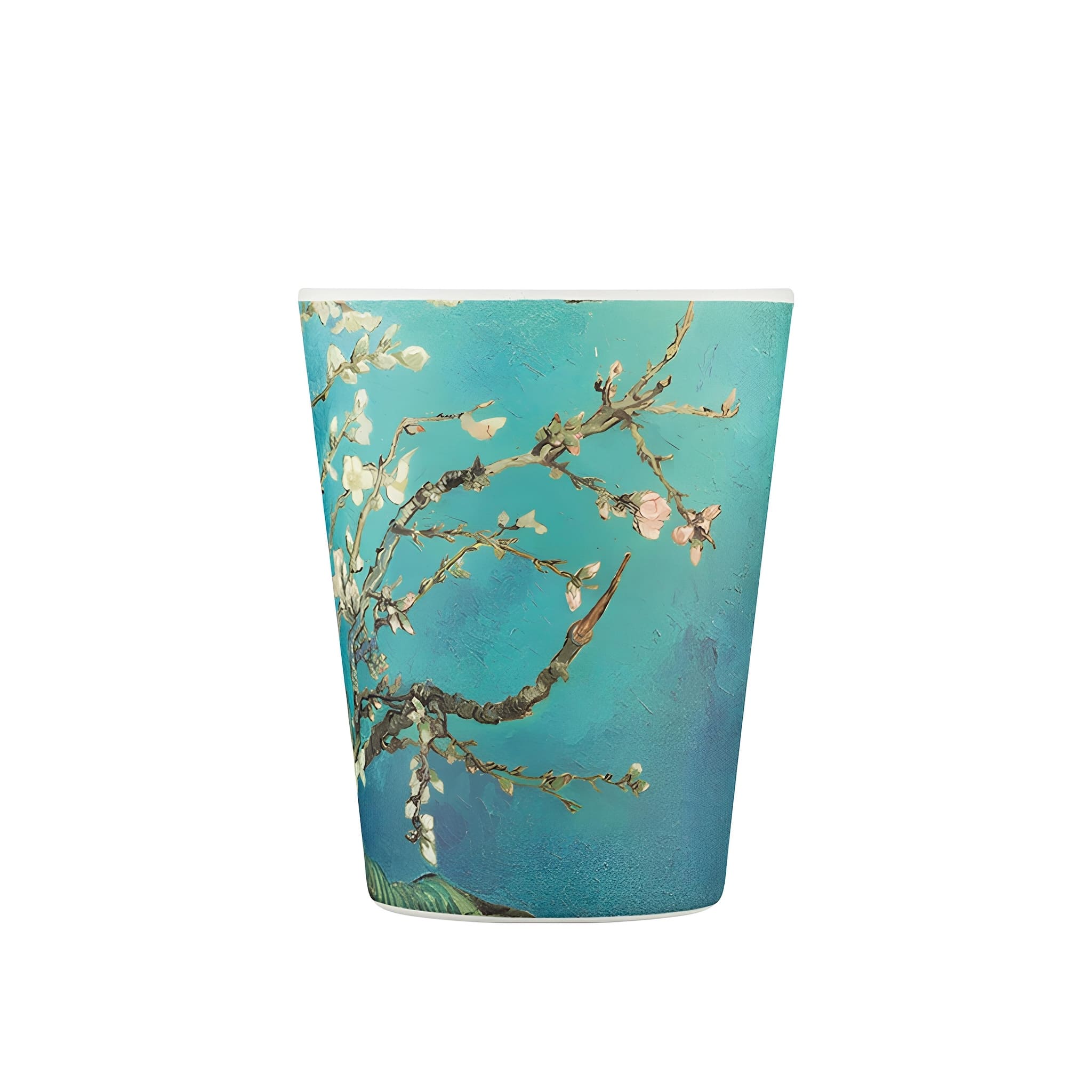 újrahasználható ecoffee cup van gogh almond blossom 350 ml termosz alternatíva tető nélkül művészi kollekció