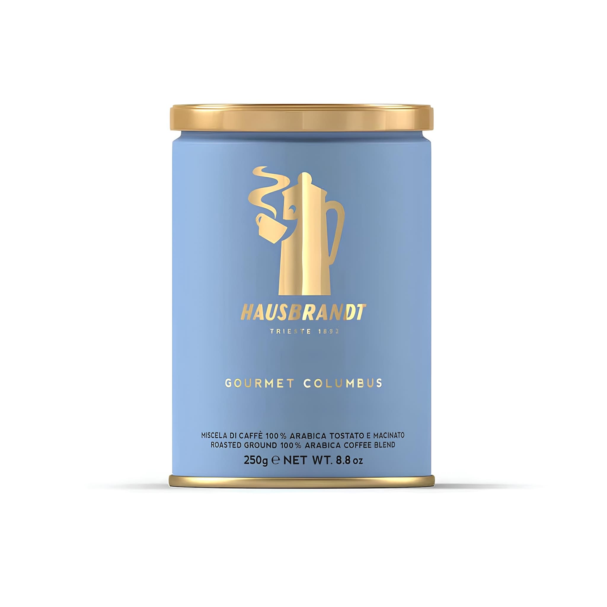 hausbrandt gourmet columbus szemes kávé 250 g dobozos 100% arabica prémium minőség