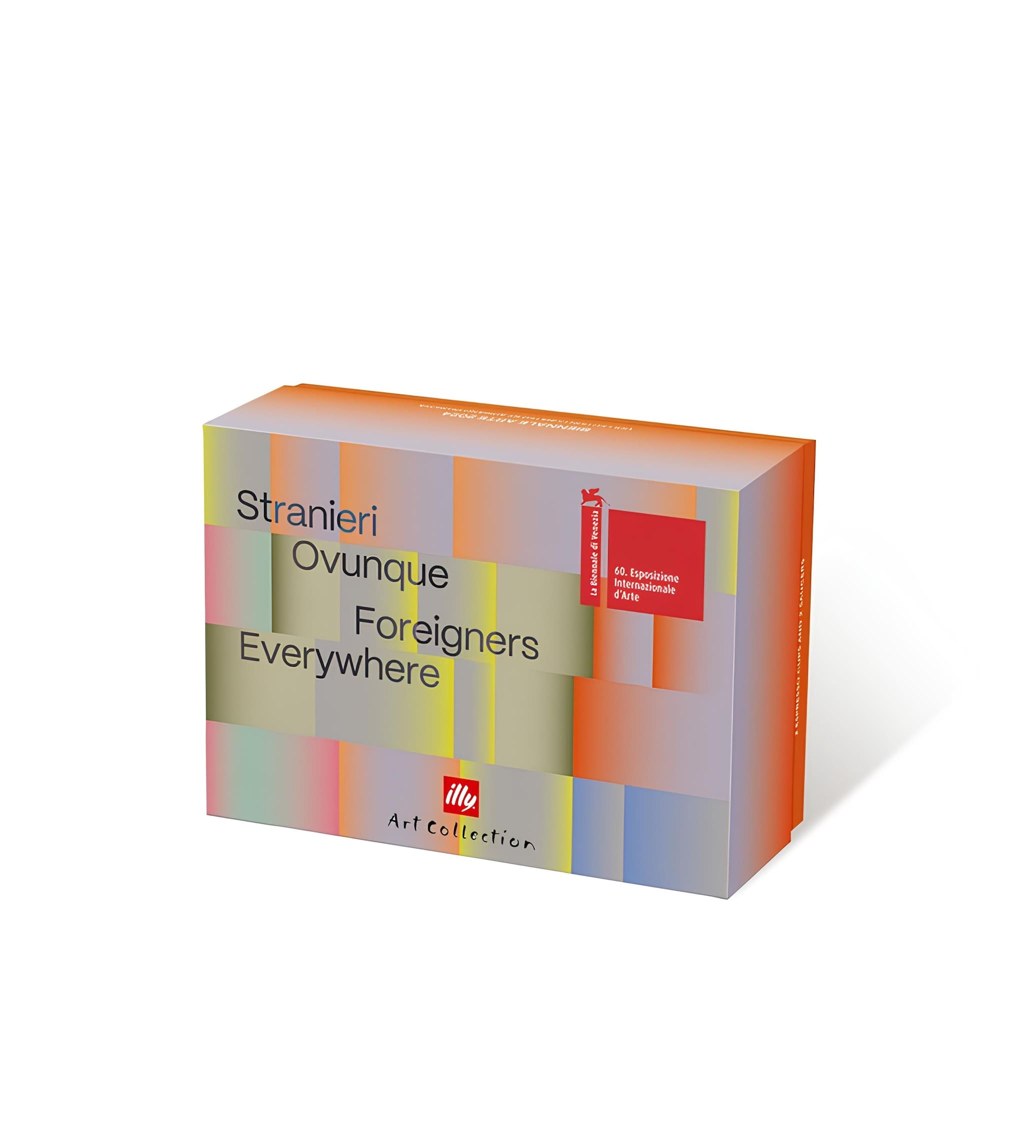 illy biennale espresso csésze szett díszdoboza egyedi grafikával