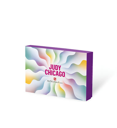 illy judy chicago espresso csésze szett díszdoboza művészi grafikával