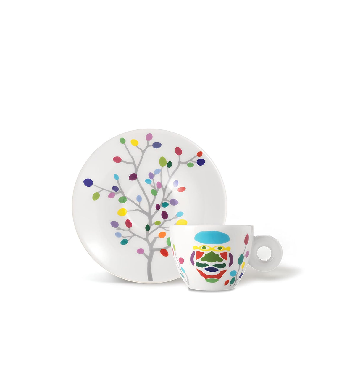 Illy Art Pascale Marthine Tayou Espresso kávéscsésze szett 6 db-os