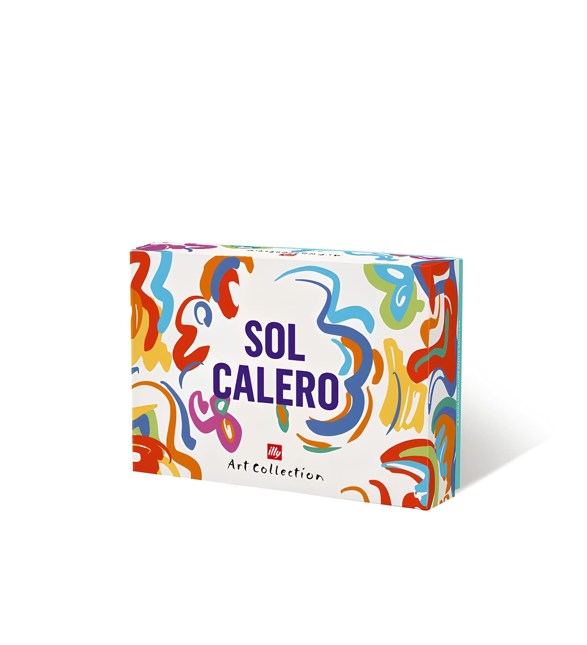 illy sol calero espresso csésze szett díszdoboza művészi latin-amerikai grafikával