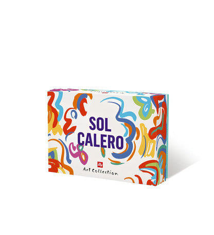 illy sol calero espresso csésze szett díszdoboza művészi latin-amerikai grafikával