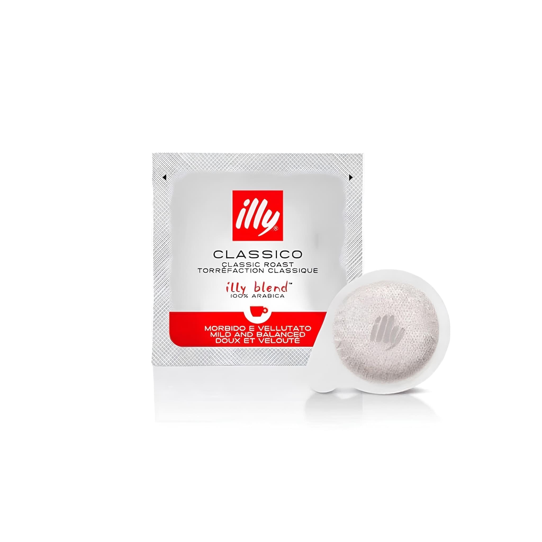 illy classico esé kávépárna többféle kiszerelésben, közepes pörkölésű, 100% arabica kávé