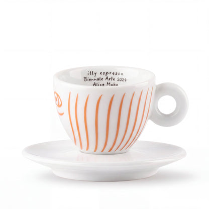 illy biennale arte 2026 cappuccino kávéscsésze limitált kiadás alátéttel