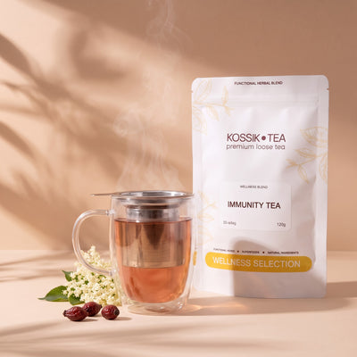 Immunity Tea – tasak és bögre