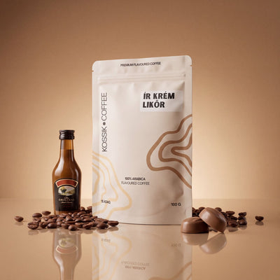 különleges ír krém likőr aromájú prémium arabica kávé