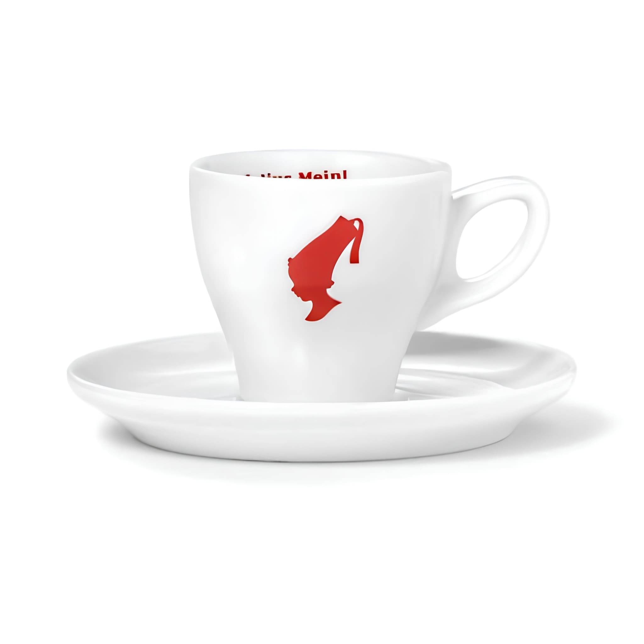 julius meinl standard espresso porcelán kávéscsésze alátéttel
