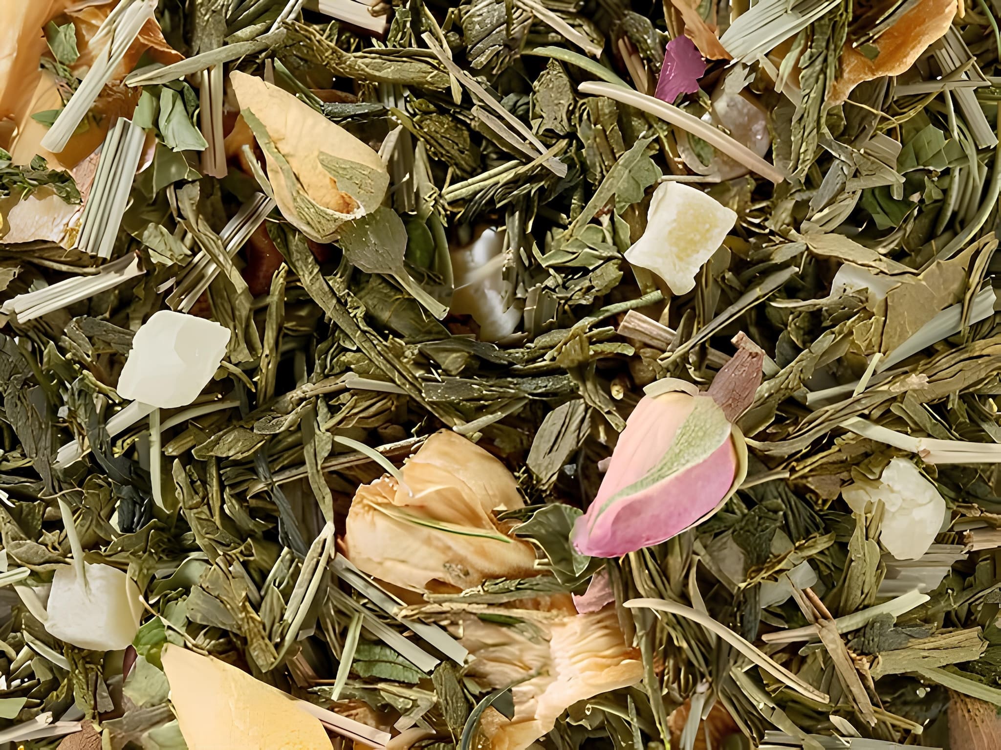 kaktuszgyümölcs-mangó-ananász ízesítésű zöld szálas tea, frissítő és gyümölcsös, prémium minőség, 100g és 250g kiszerelésben