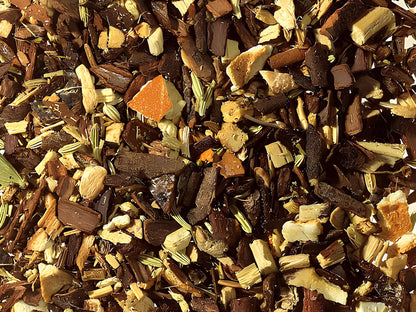 lelki nyugalom vata ayurveda gyógynövény szálas tea, koffeinmentes, prémium minőség, 100g és 250g kiszerelésben