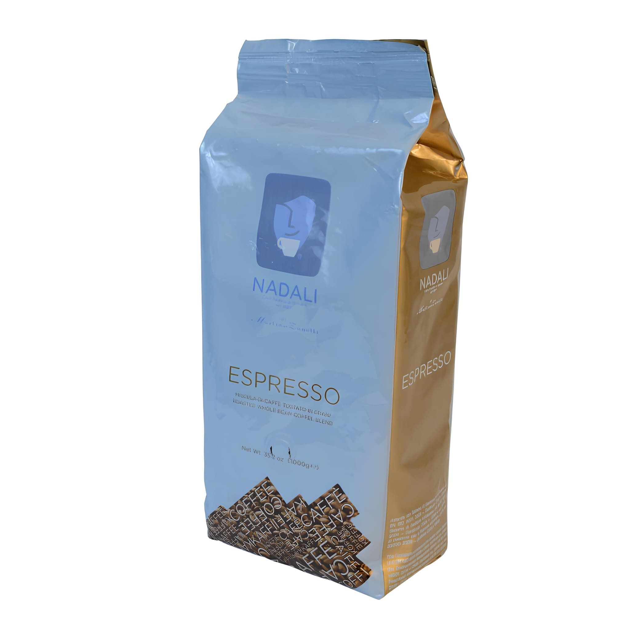 nadali espresso 100% arabica szemes kávé 1 kg prémium olasz keverék, gazdag ízvilágú kávé
