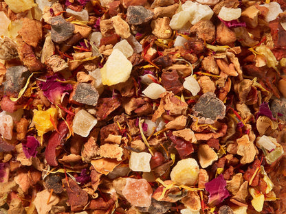 peach perfect koffeinmentes gyümölcs szálas tea, frissítő barackos aromával, prémium minőség, 100g és 250g kiszerelésben