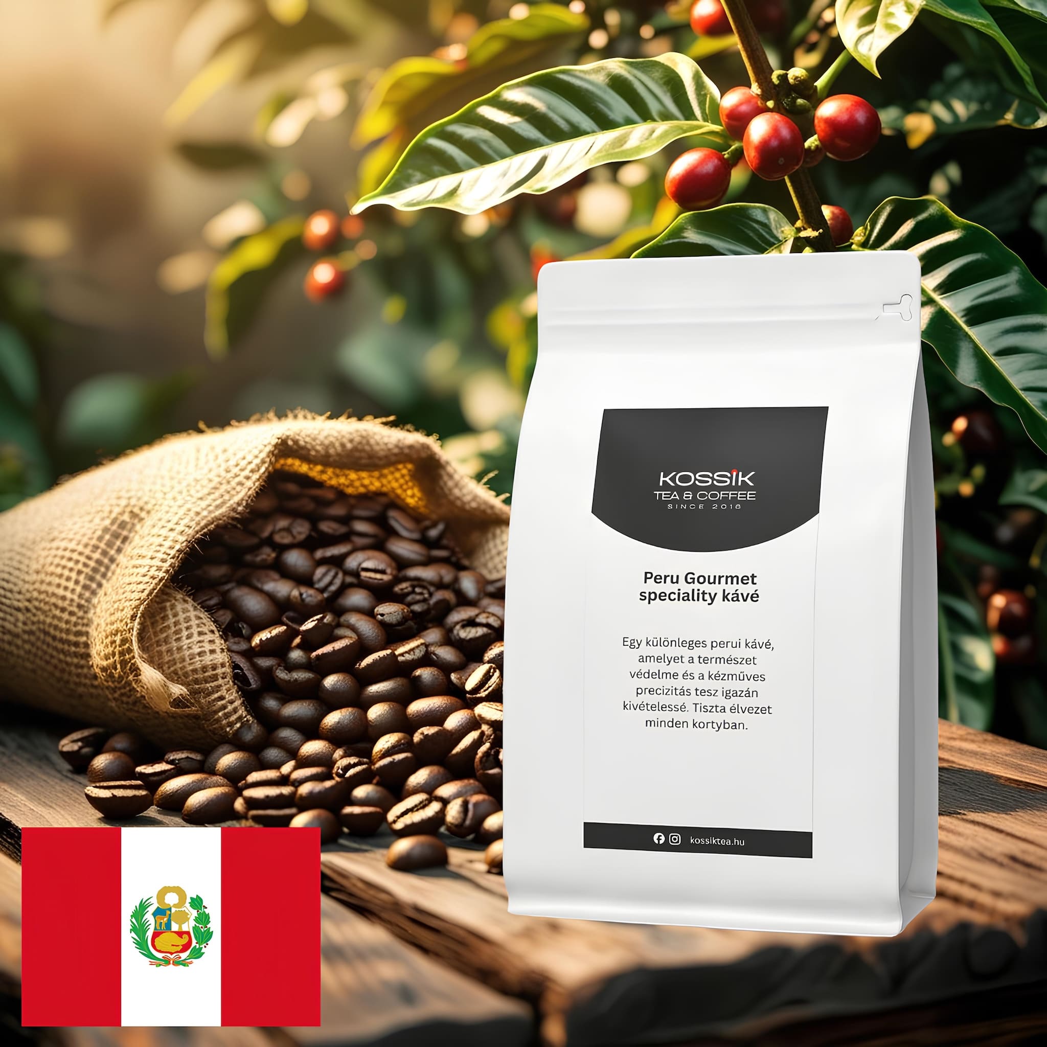 Peru Gourmet speciality kávé