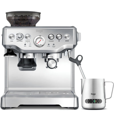 sage the barista express karos kávéfőző beépített darálóval