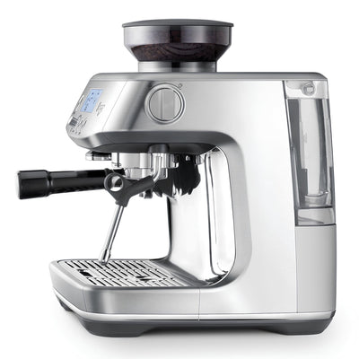 sage the barista pro kávéfőző oldalnézetből gőzkaros kivitelben