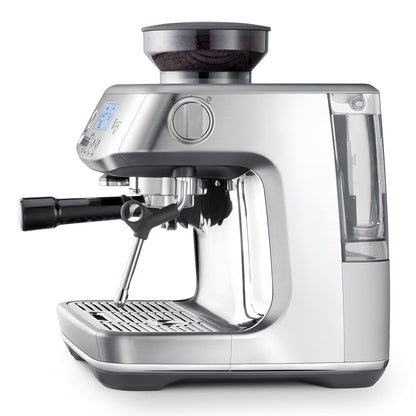 sage the barista pro kávéfőző oldalnézetből gőzkaros kivitelben
