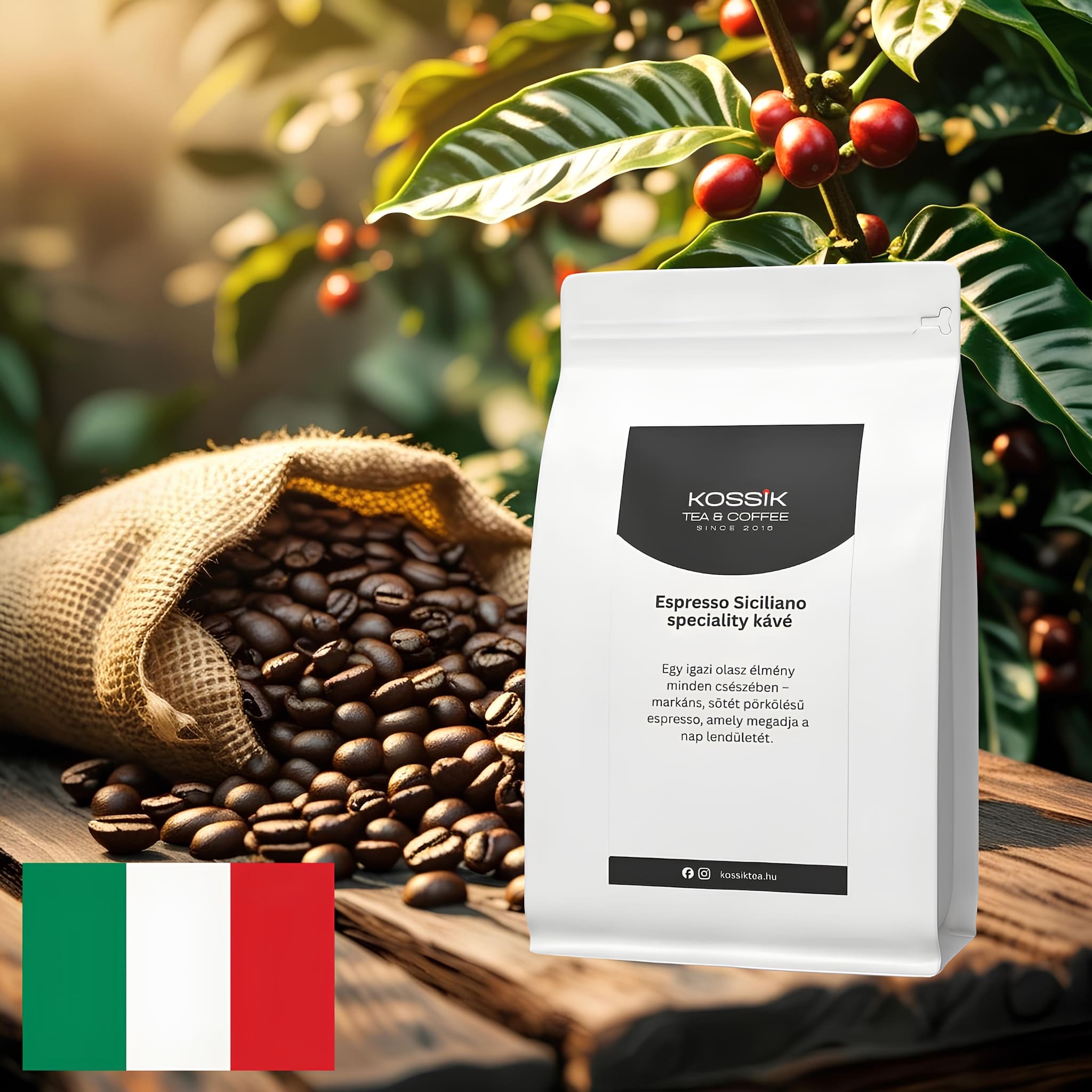 Espresso Siciliano speciality kávé