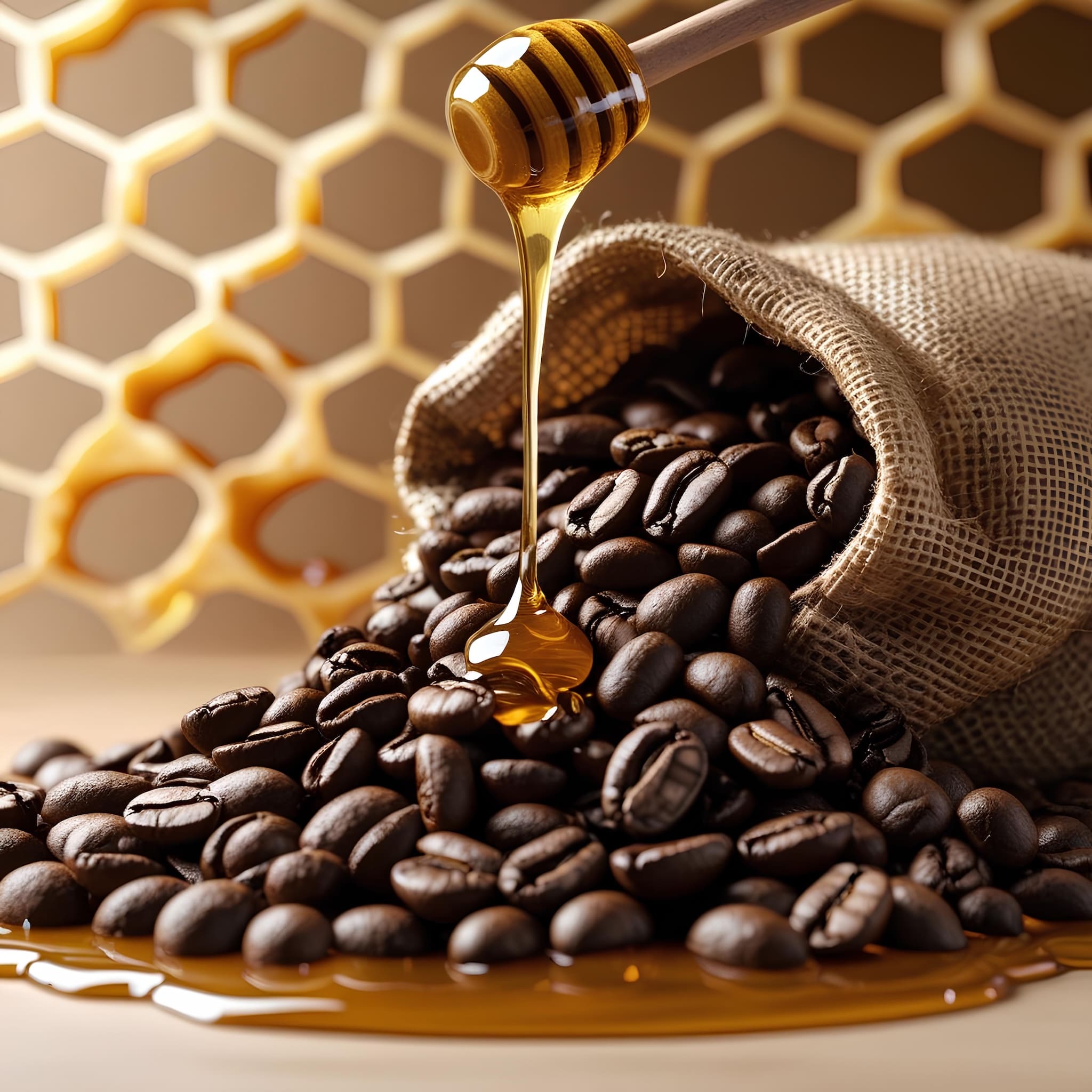 vadméz aromával gazdagított 100% arabica kávé, 100g, 250g, 500g kiszerelésekben, prémium minőségű termék